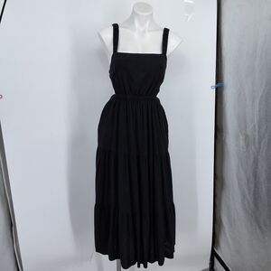 ABERCROMBIE & FITCH Medium Maxi Dress with Square Neckline